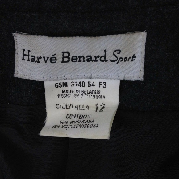 Harve Benard Sport Coat Wool Blend Business Office - Picture 5 of 5